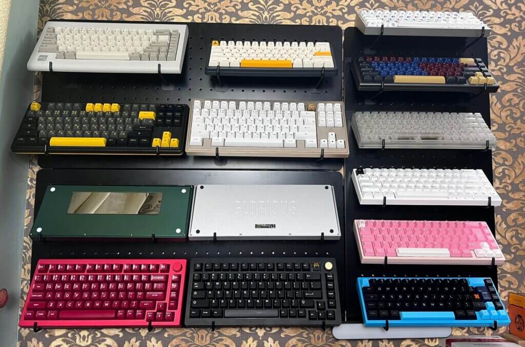 different mechanical keyboard sizes and layouts