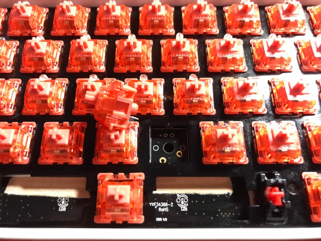 installing new switches into the keyboard installing new switches into the keyboard