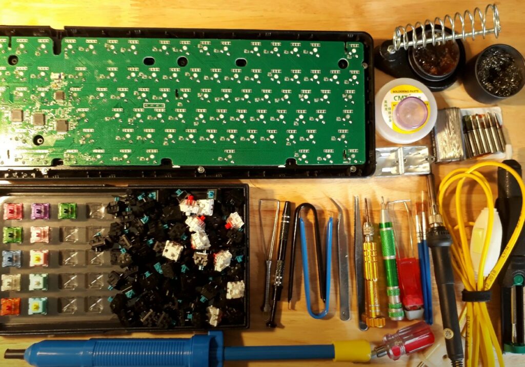 Necessary Tools for Desoldering Keyboard