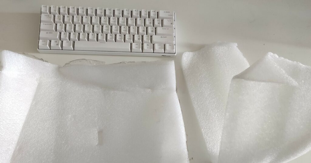 packing foam for keyboards