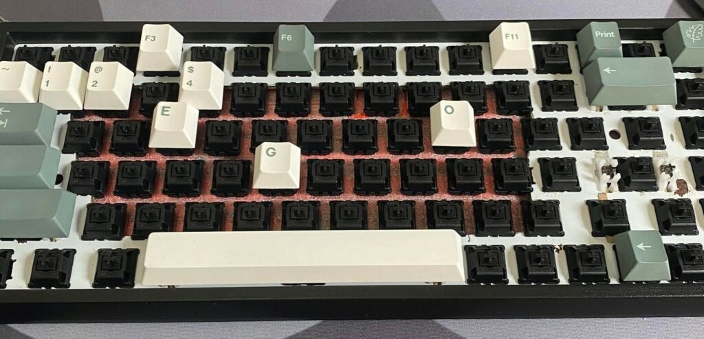 parts of mechanical keyboard