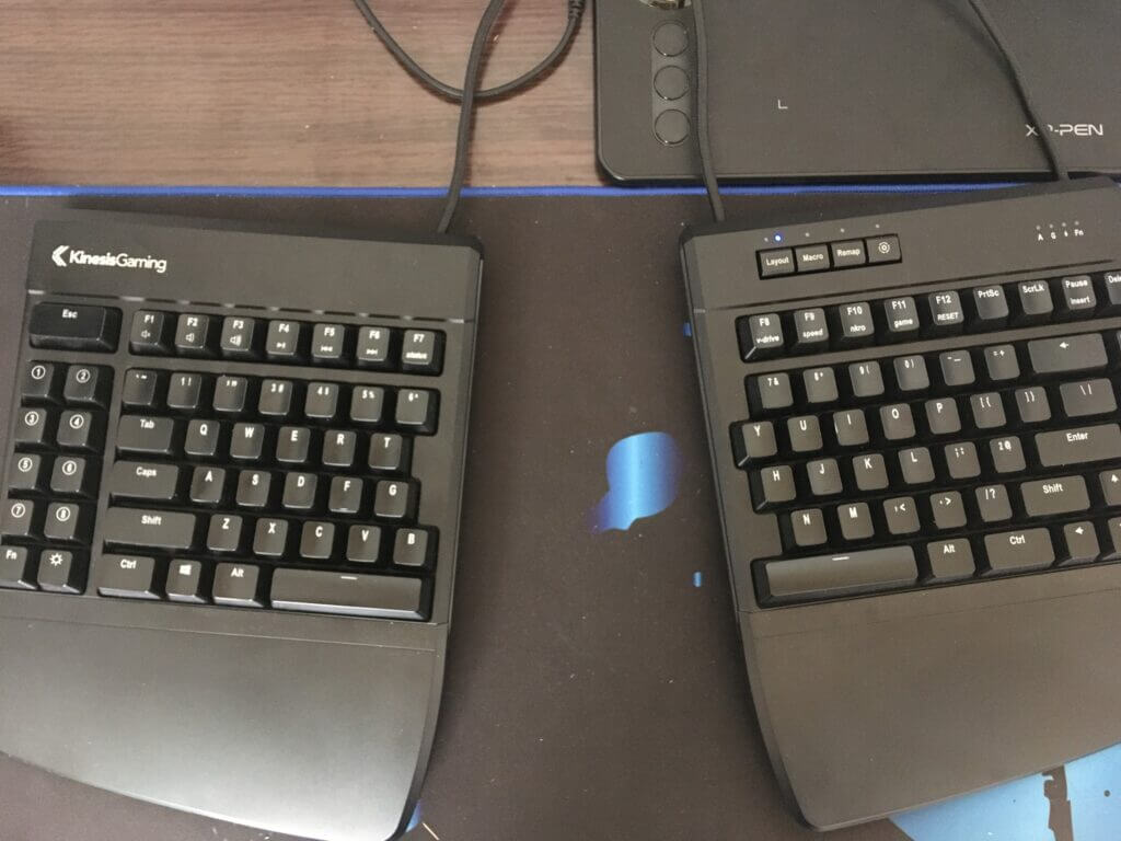 Kinesis split keyboard